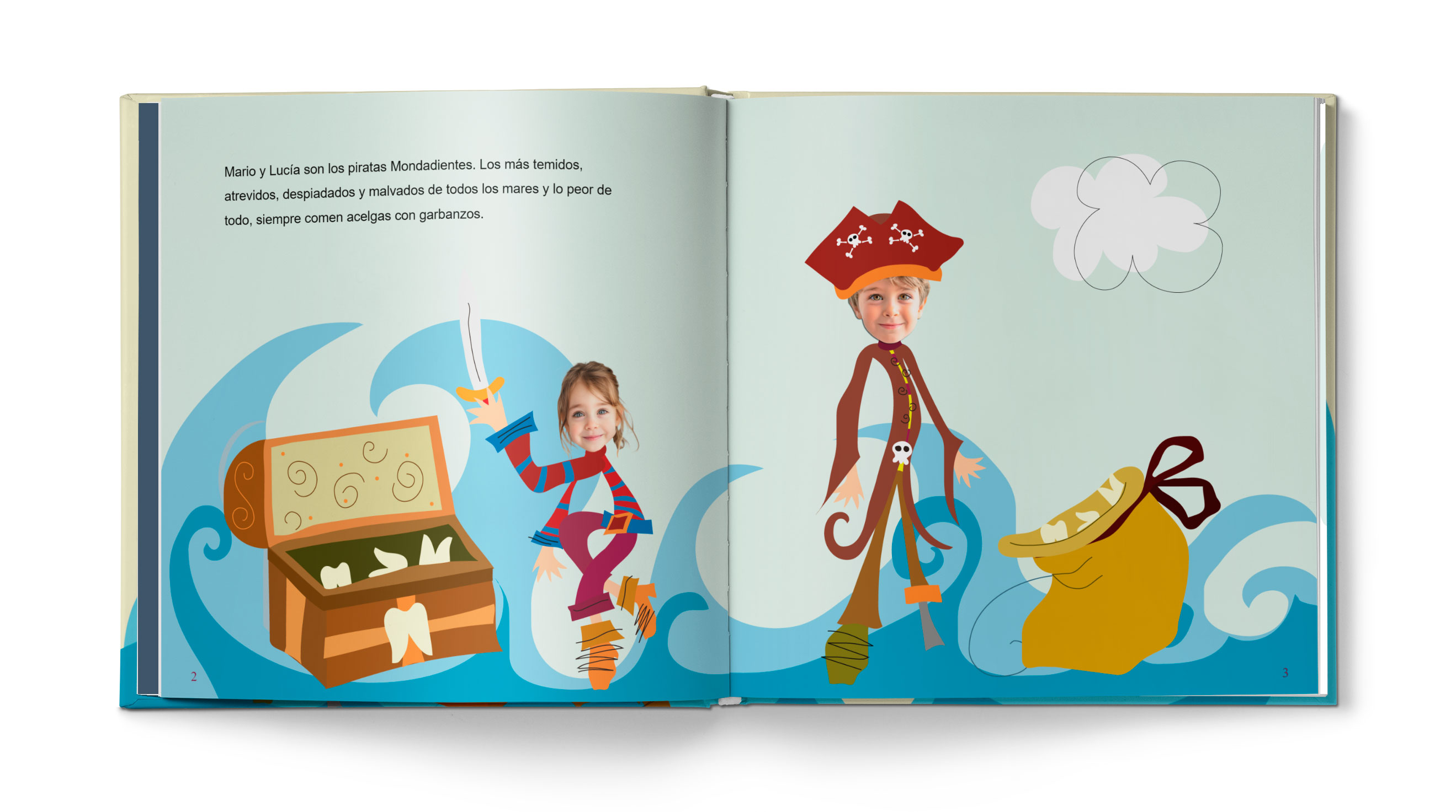 Cuento Piratas Mondadientes - Ejemplo 2