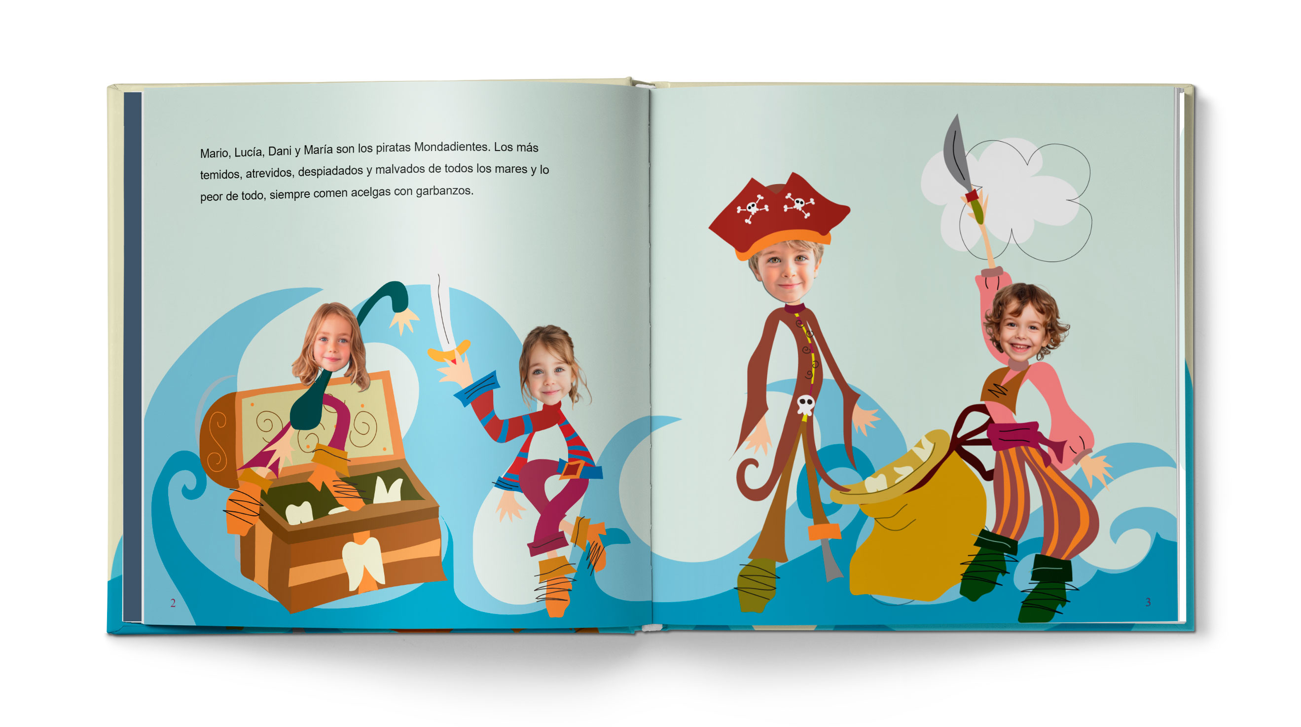 Cuento Piratas Mondadientes - Ejemplo 2