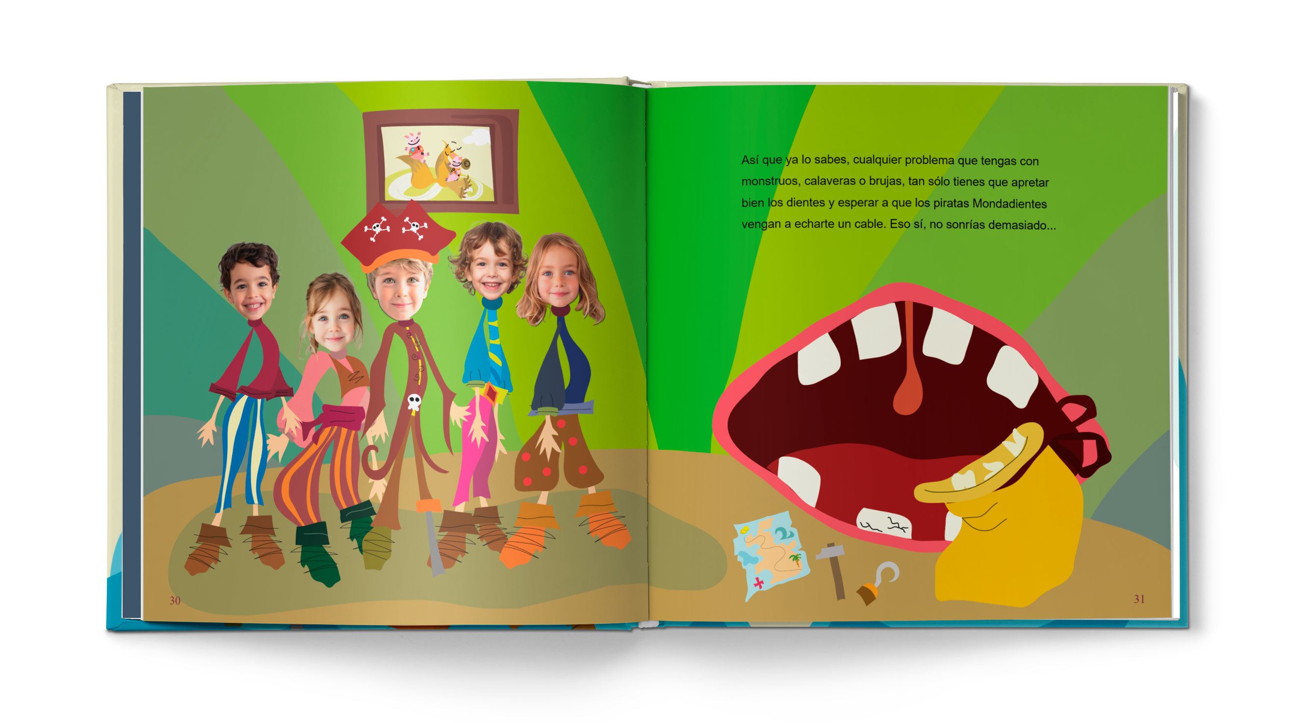 Cuento Piratas Mondadientes - Ejemplo 16