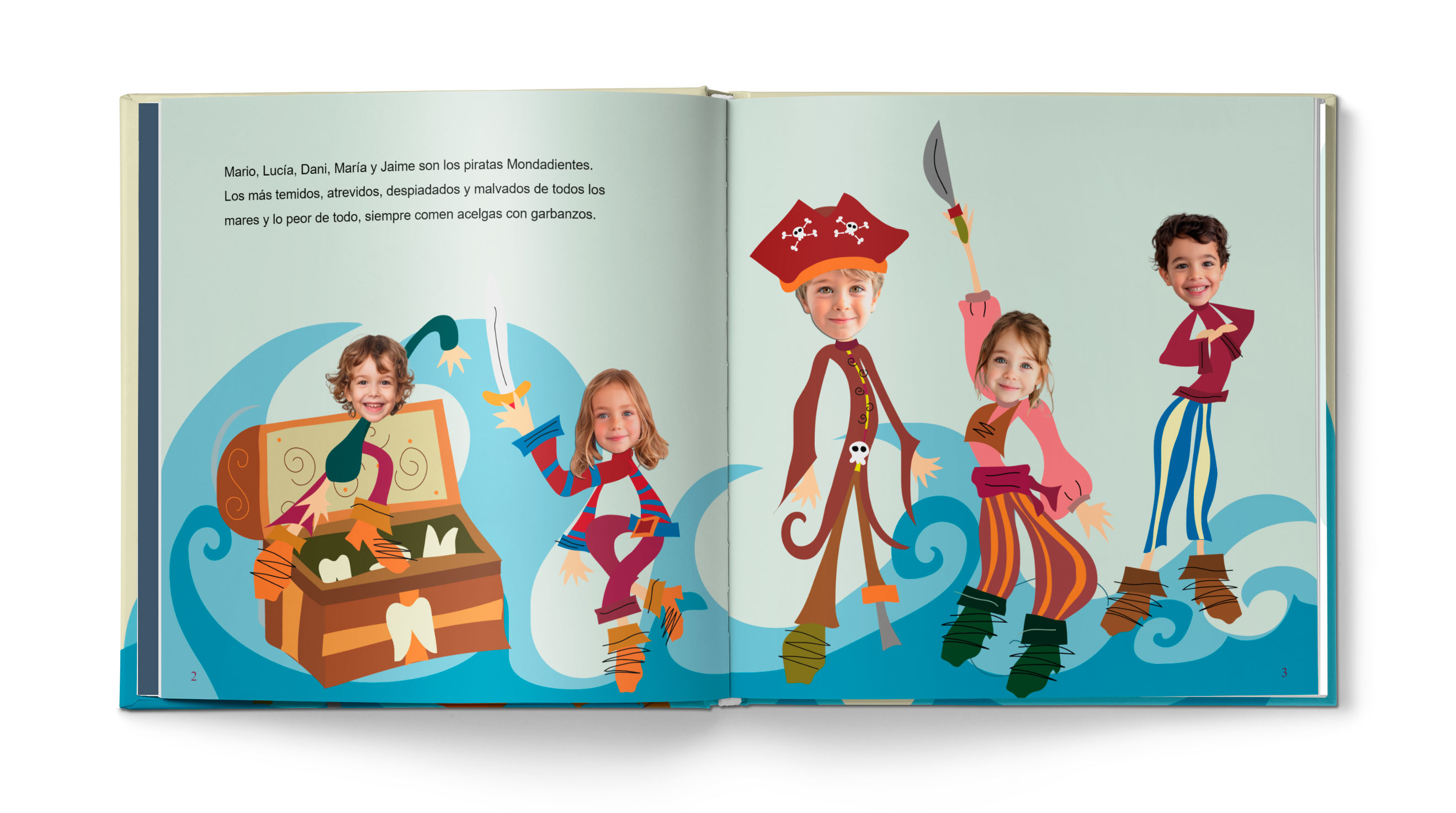 Cuento Piratas Mondadientes - Ejemplo 2