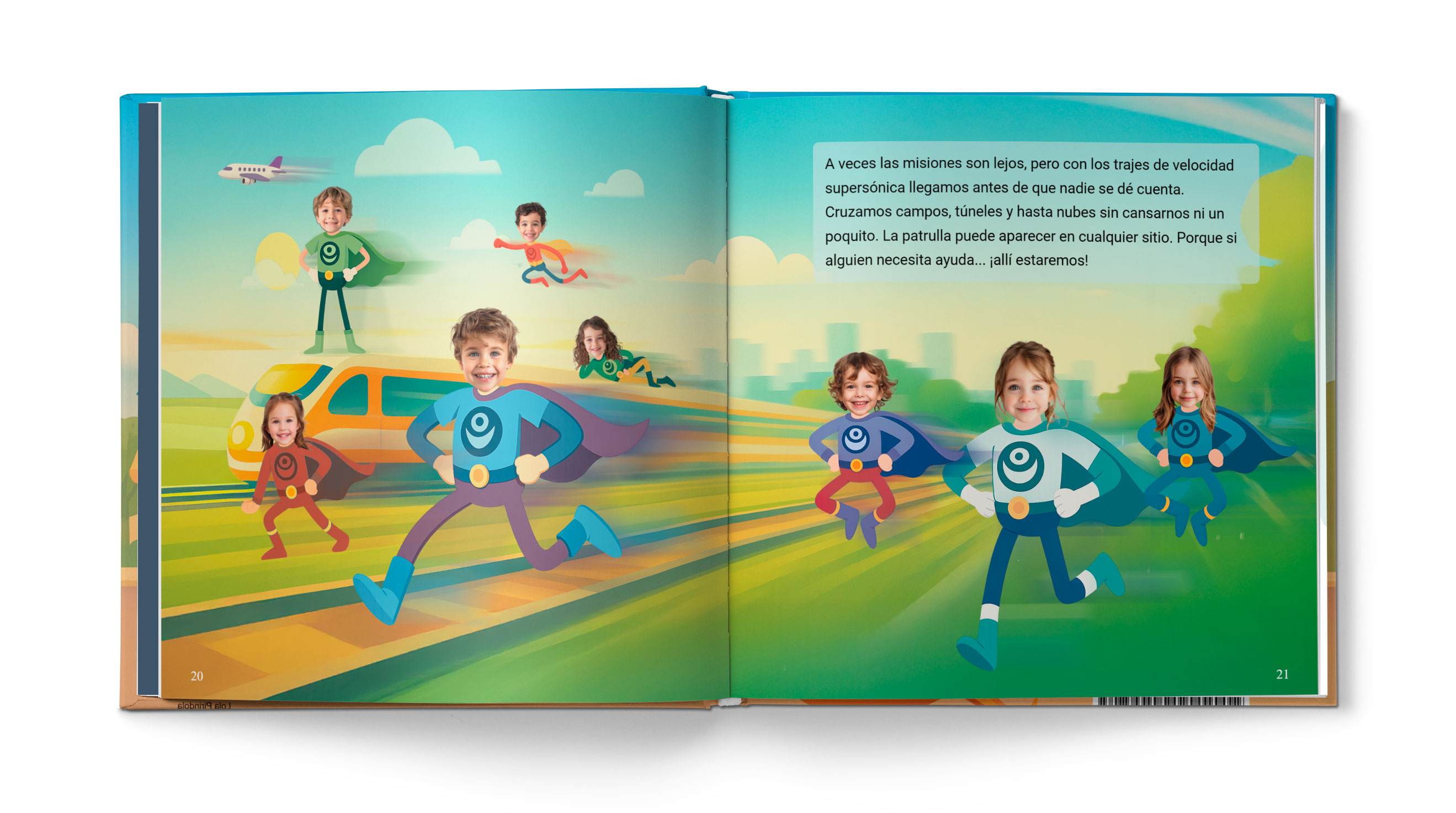 Cuento La patrulla de los supertrajes - Ejemplo 11