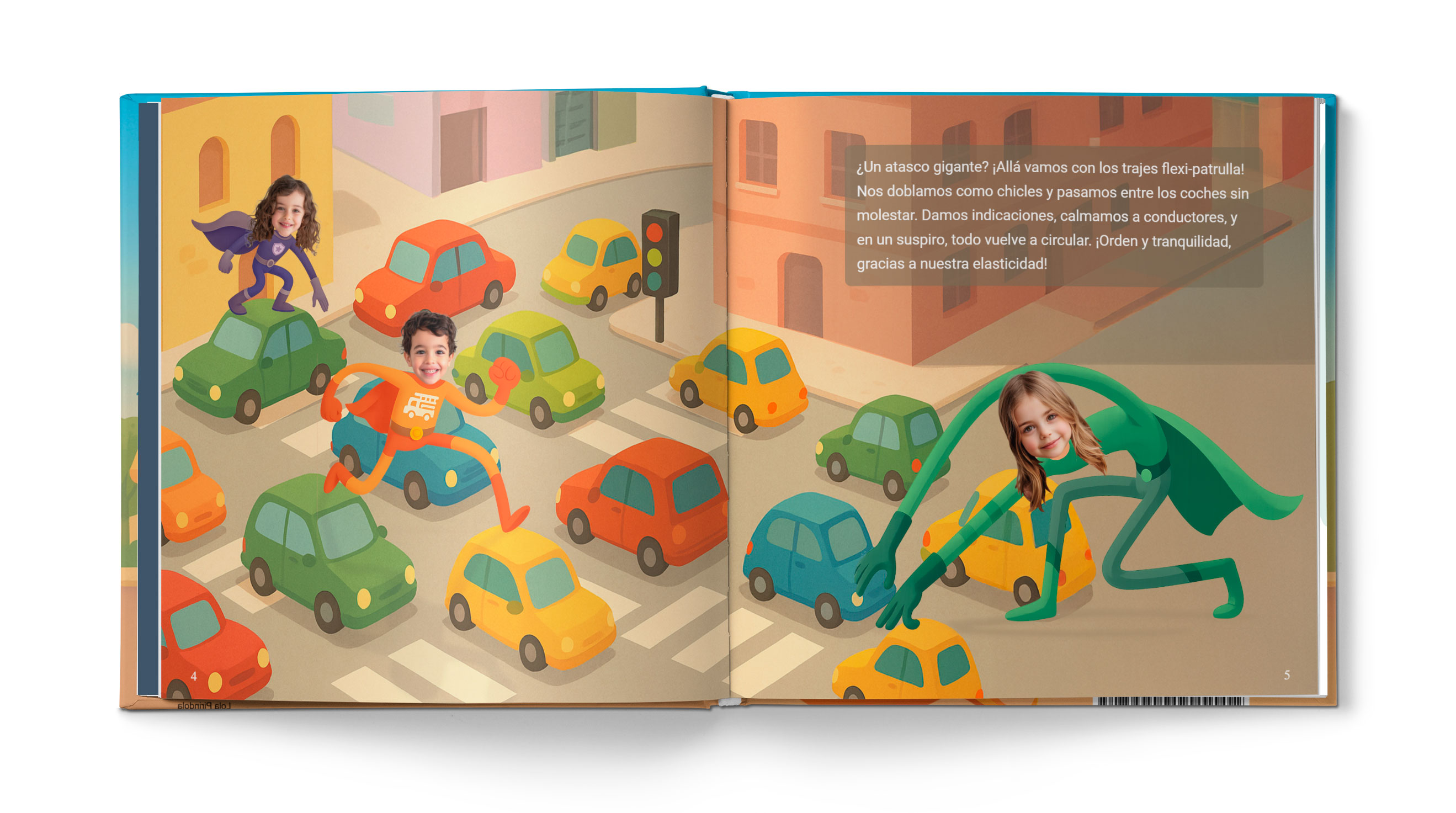 Cuento La patrulla de los supertrajes - Ejemplo 3