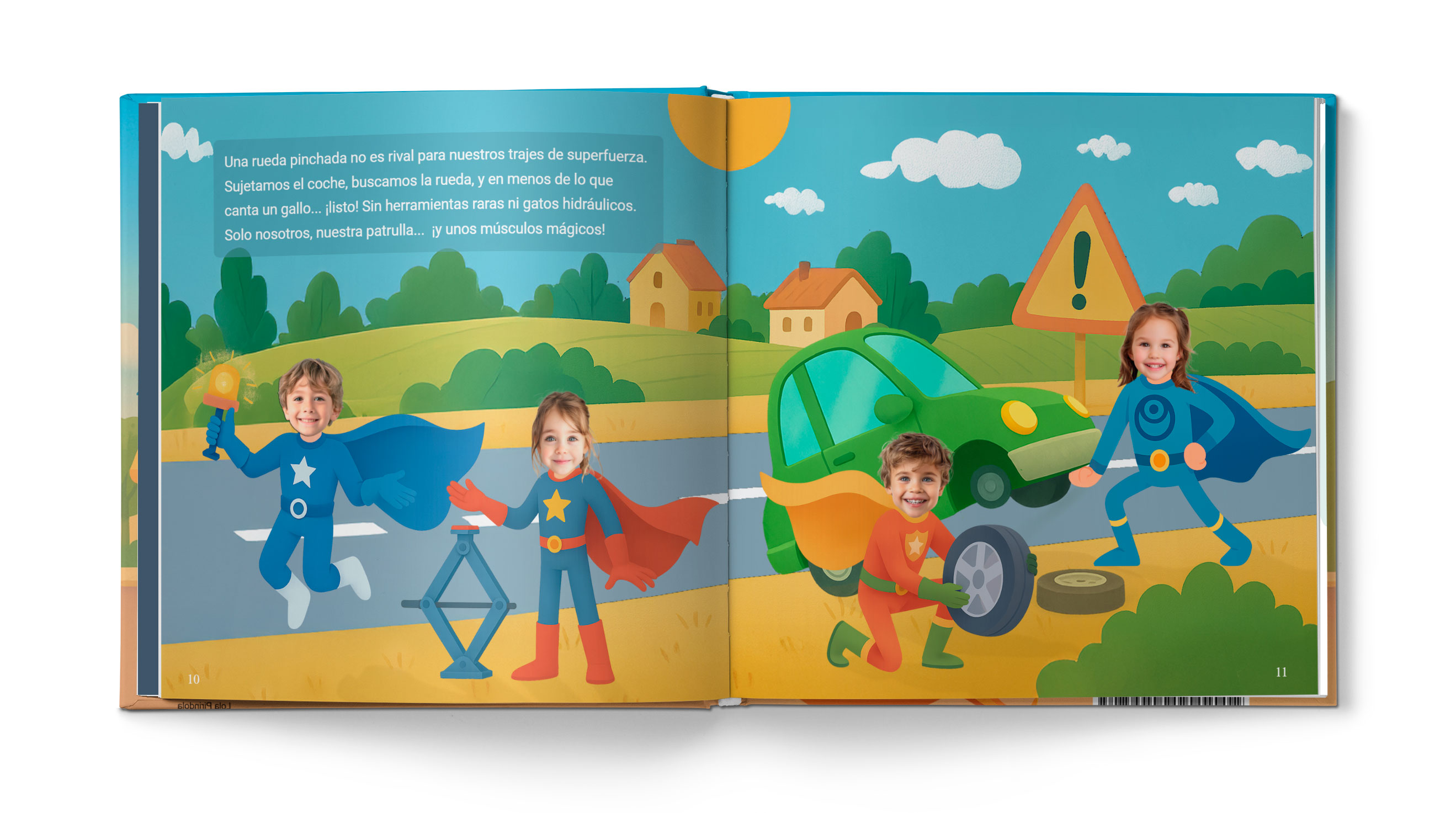 Cuento La patrulla de los supertrajes - Ejemplo 6