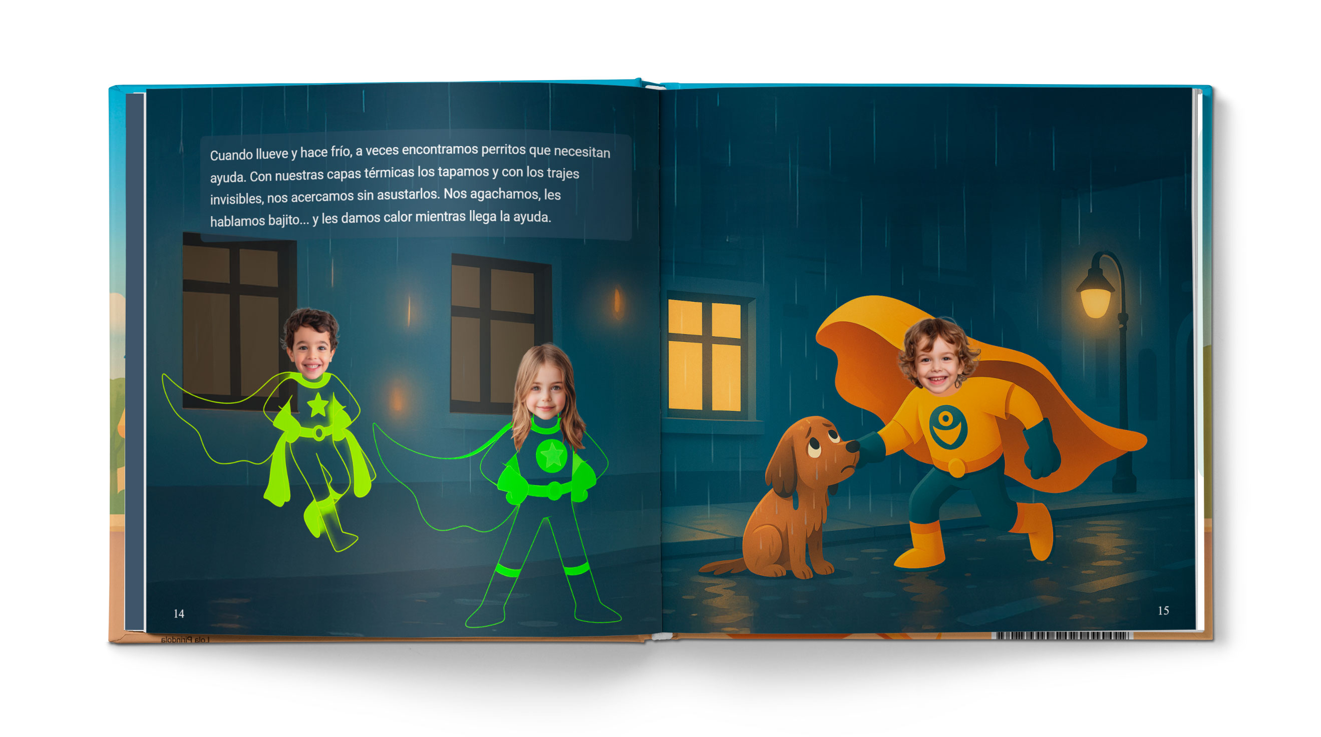 Cuento La patrulla de los supertrajes - Ejemplo 8