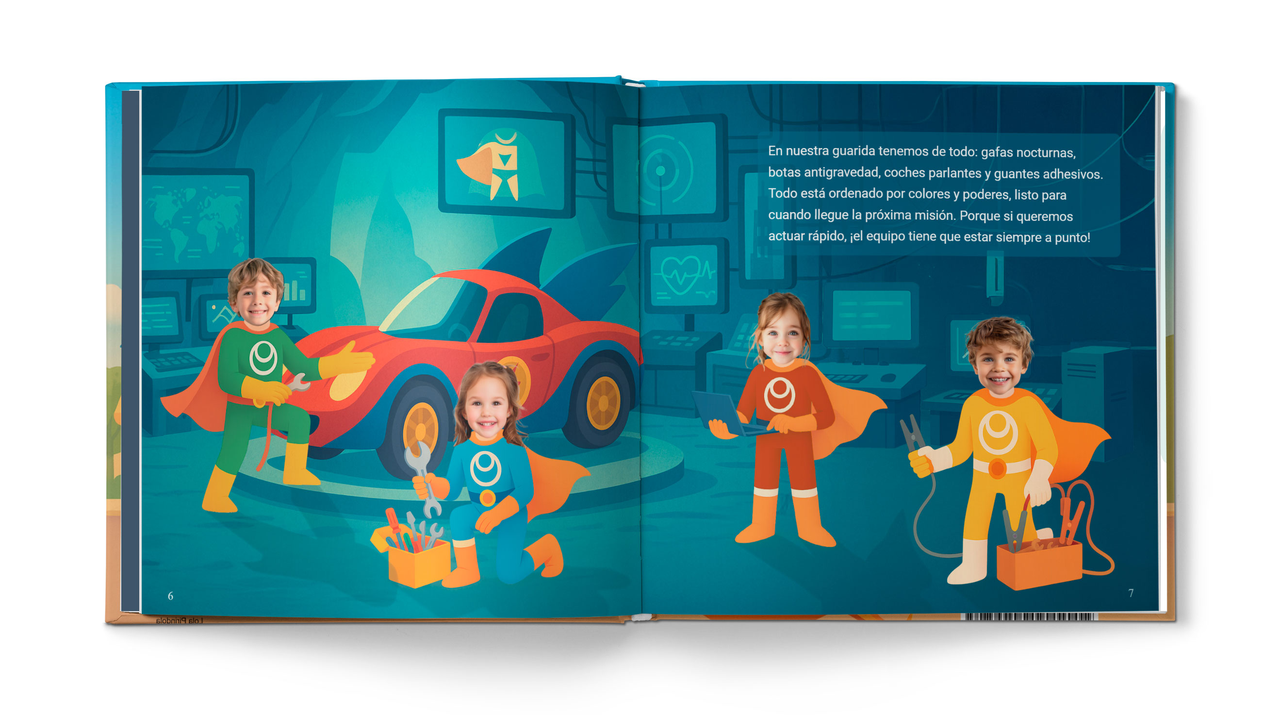 Cuento La patrulla de los supertrajes - Ejemplo 4