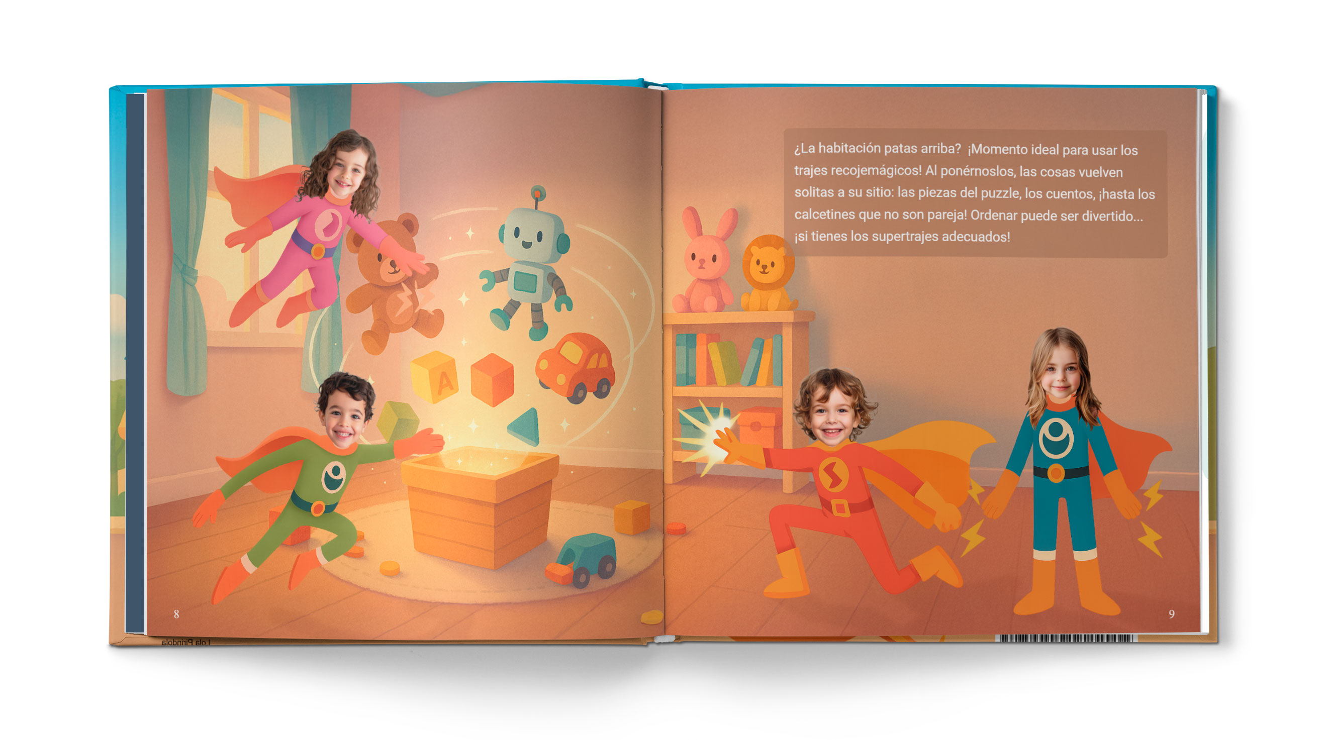 Cuento La patrulla de los supertrajes - Ejemplo 5