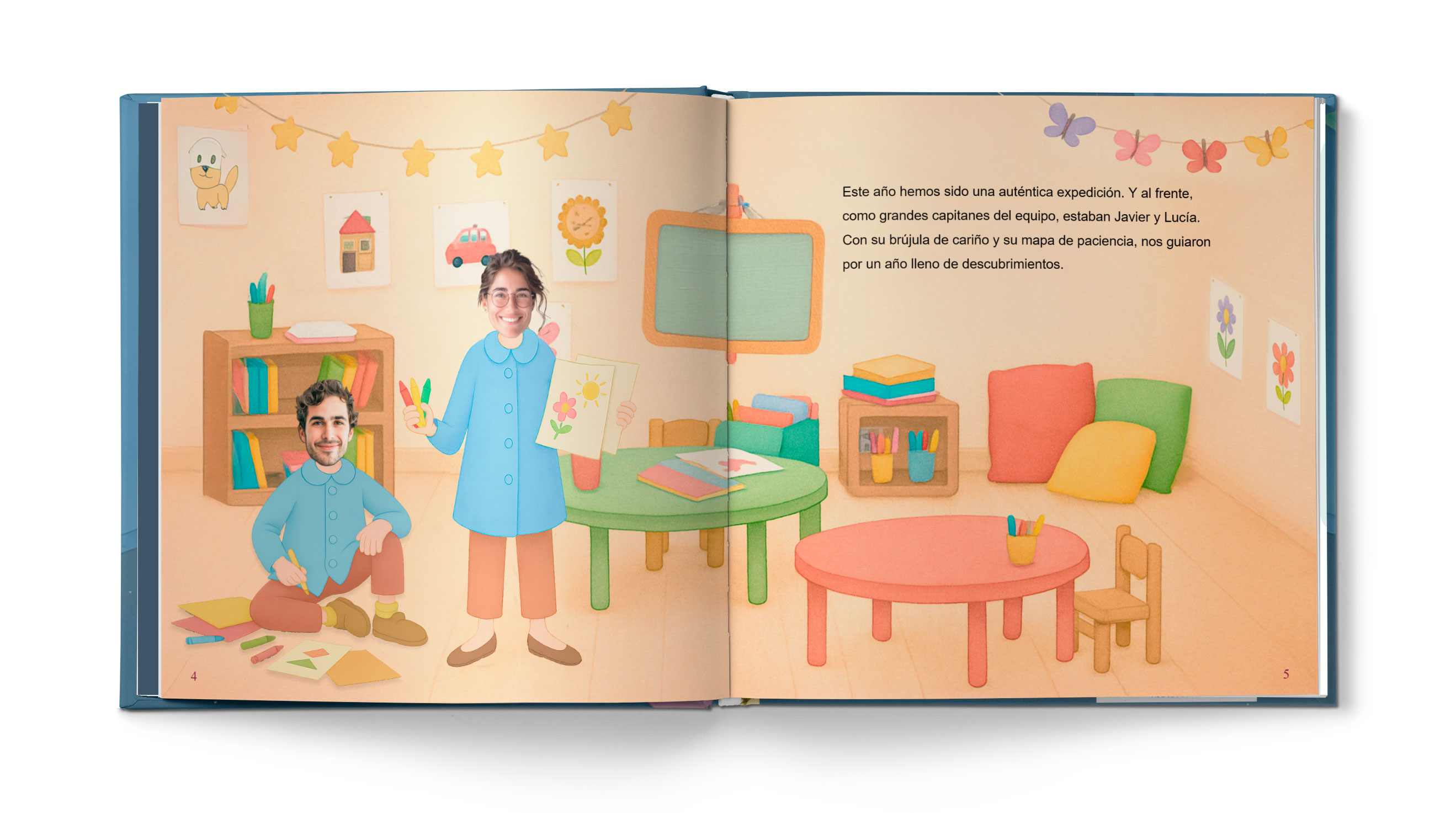 Cuento Un mundo divertido (2 profes) - Ejemplo 3