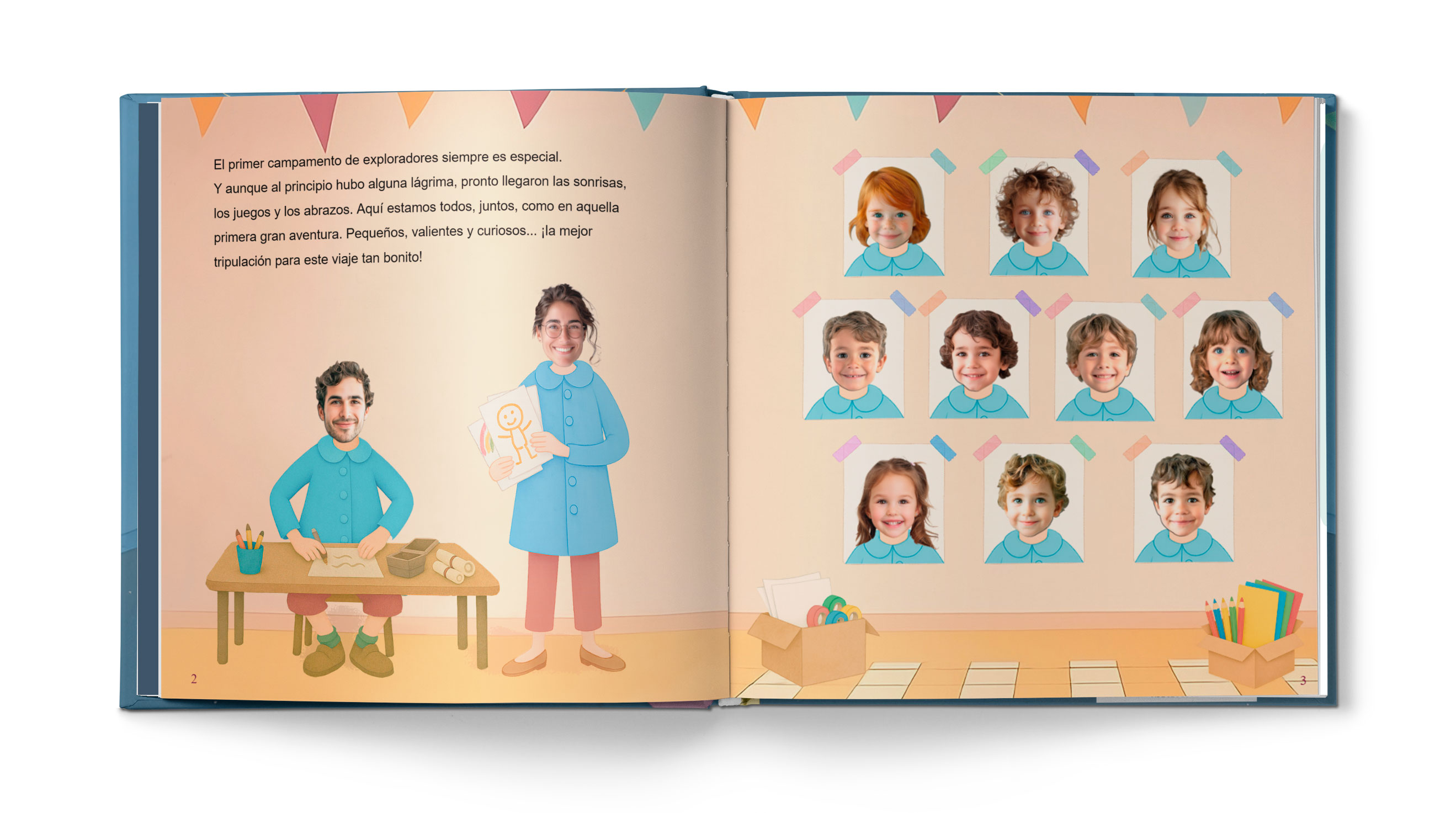 Cuento Un mundo divertido (2 profes) - Ejemplo 2