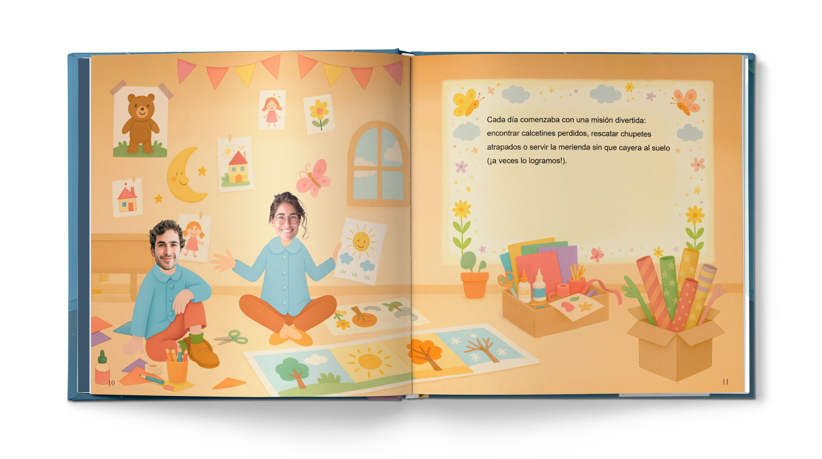 Cuento Un mundo divertido (2 profes) - Ejemplo 6