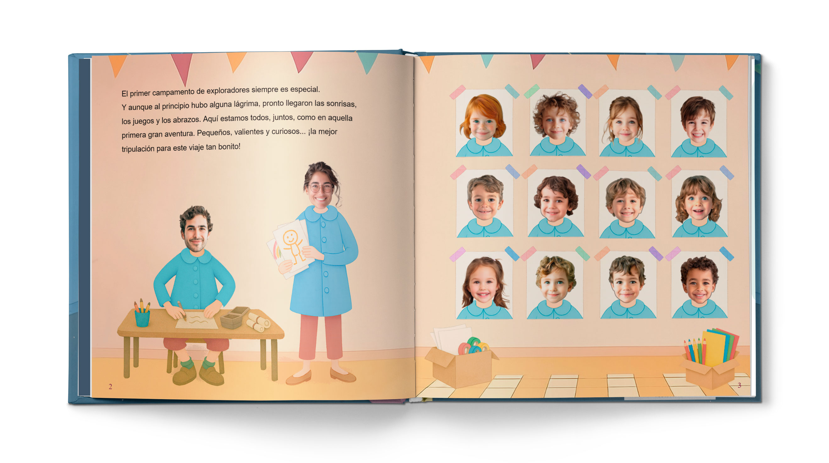 Cuento Un mundo divertido (2 profes) - Ejemplo 2