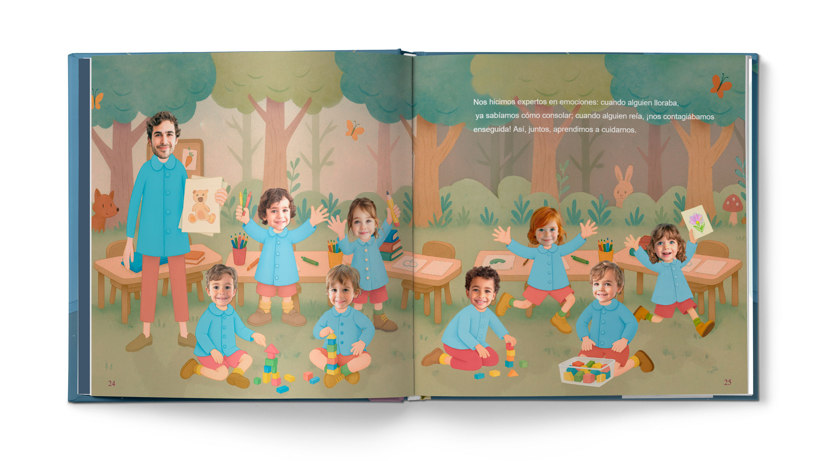 Cuento Un mundo divertido (2 profes) - Ejemplo 13