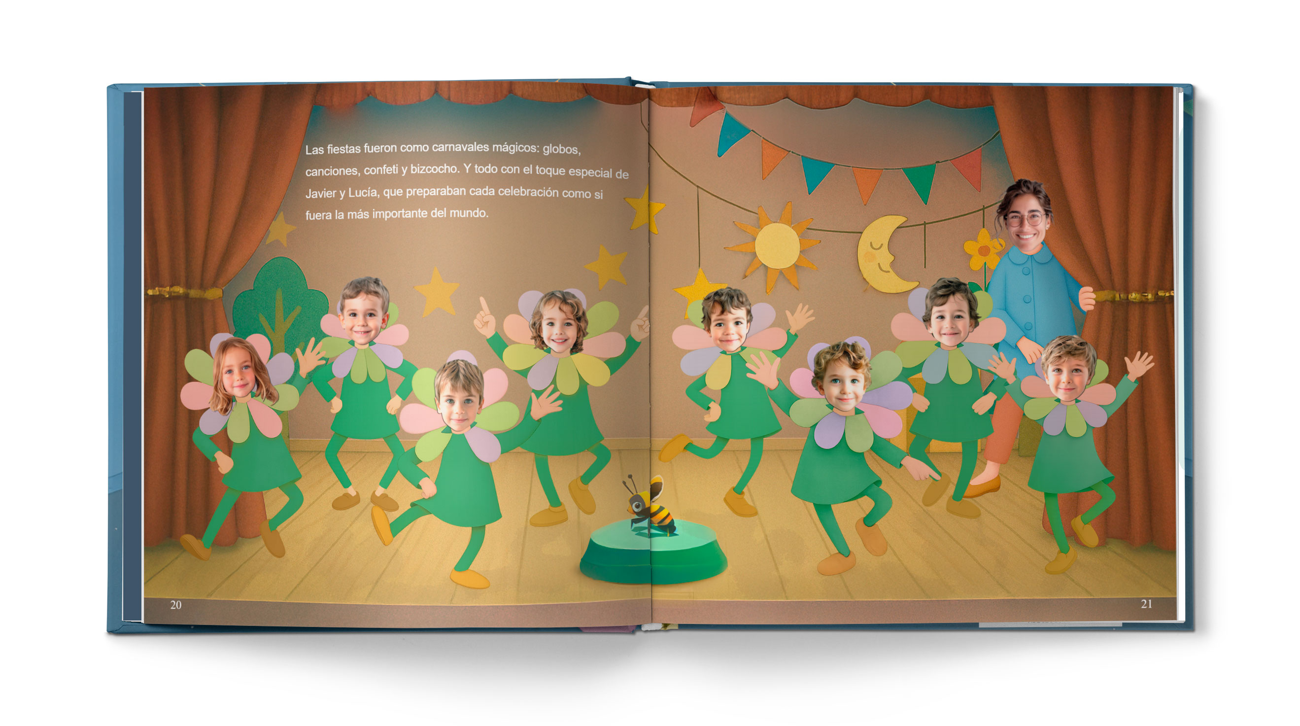 Cuento Un mundo divertido (2 profes) - Ejemplo 11