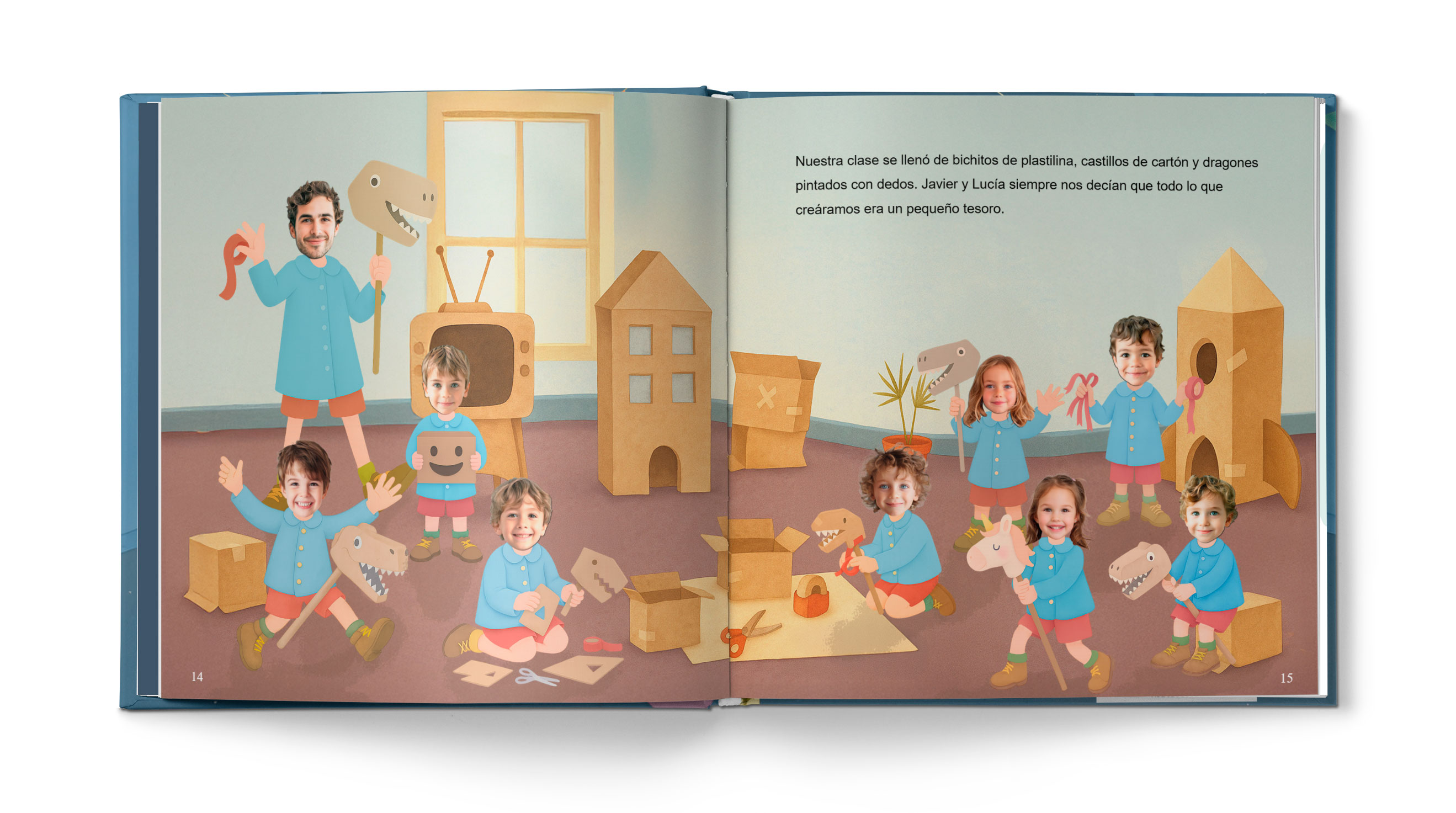 Cuento Un mundo divertido (2 profes) - Ejemplo 8