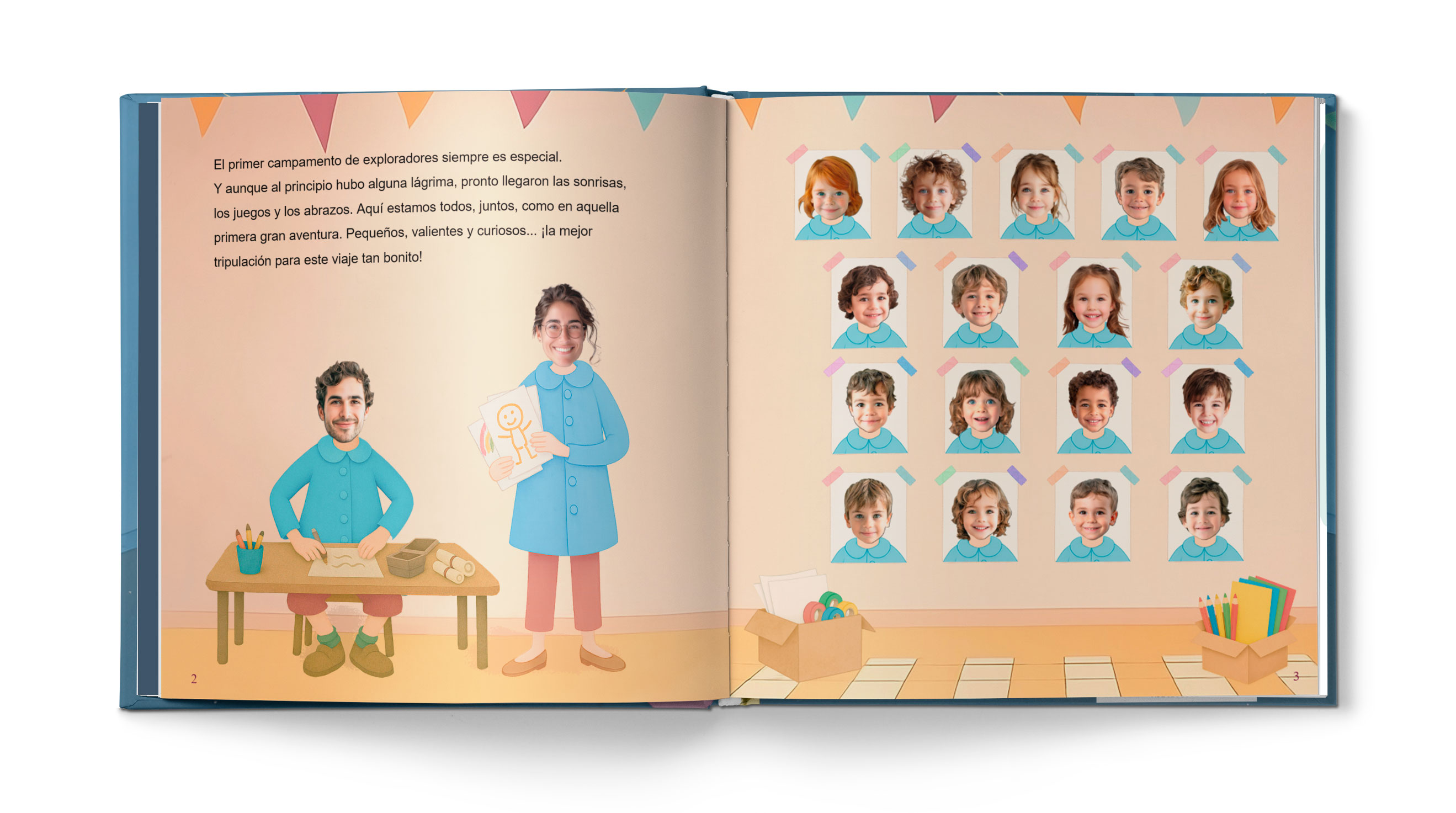 Cuento Un mundo divertido (2 profes) - Ejemplo 2