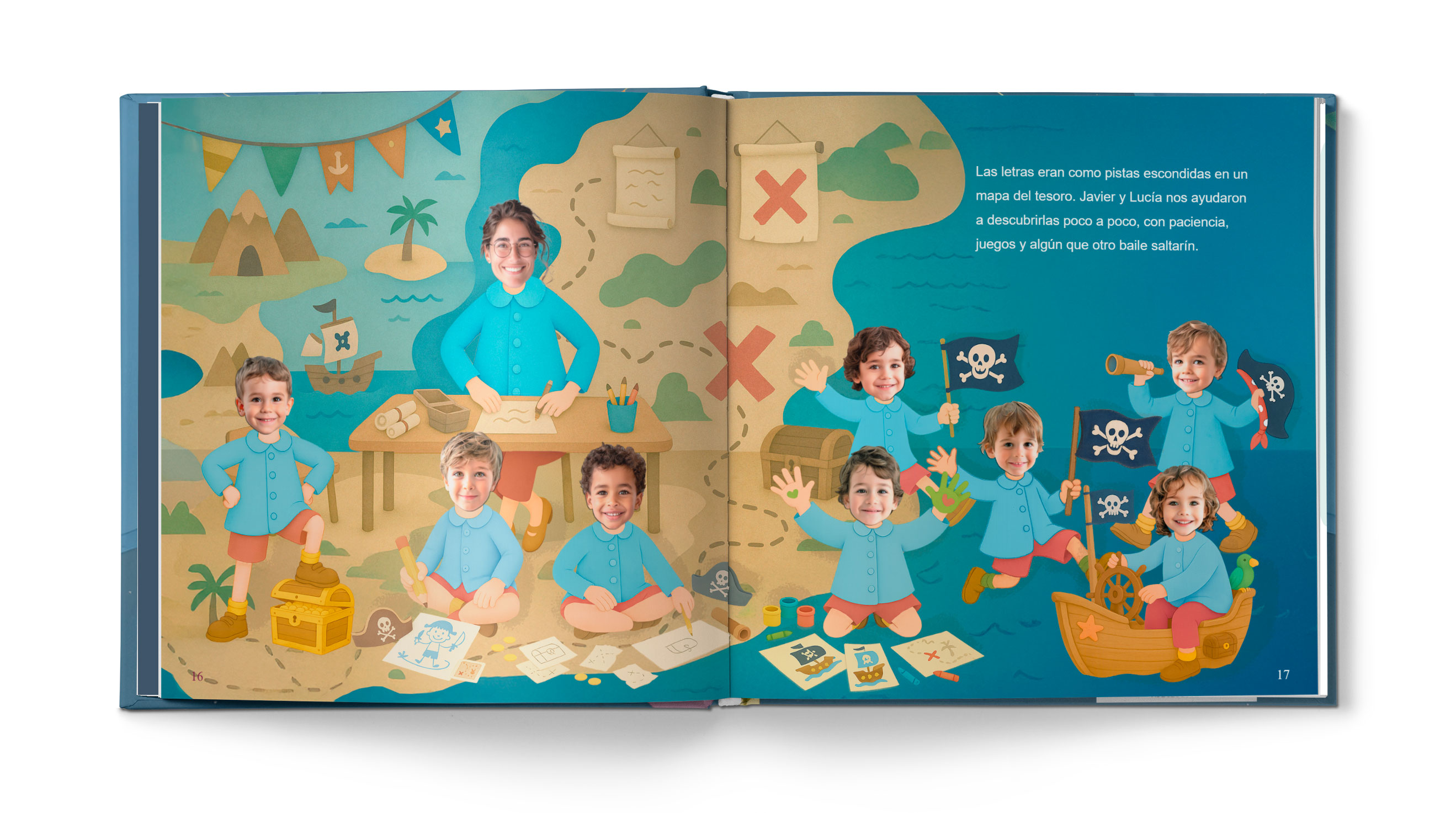 Cuento Un mundo divertido (2 profes) - Ejemplo 9