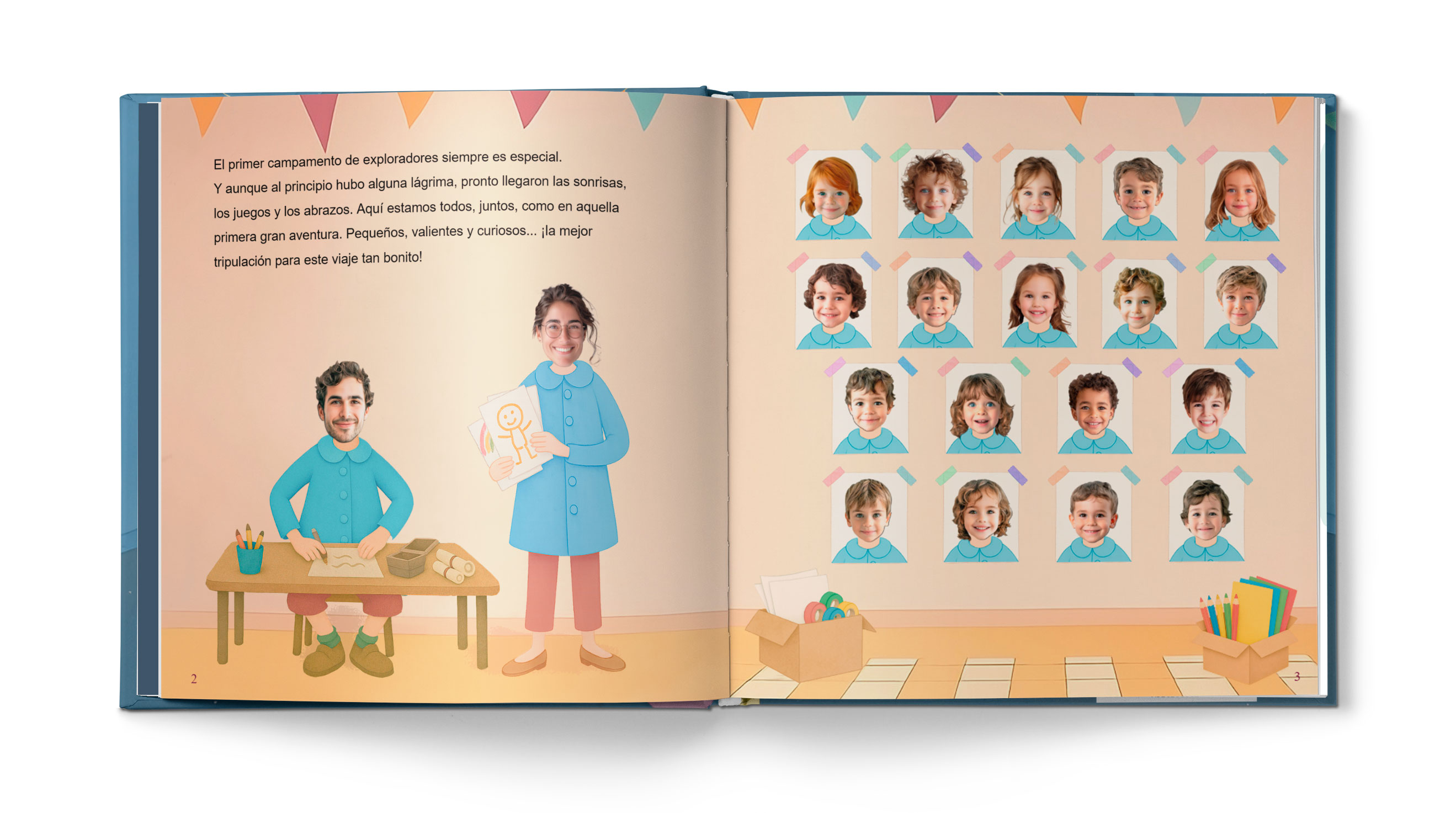 Cuento Un mundo divertido (2 profes) - Ejemplo 2