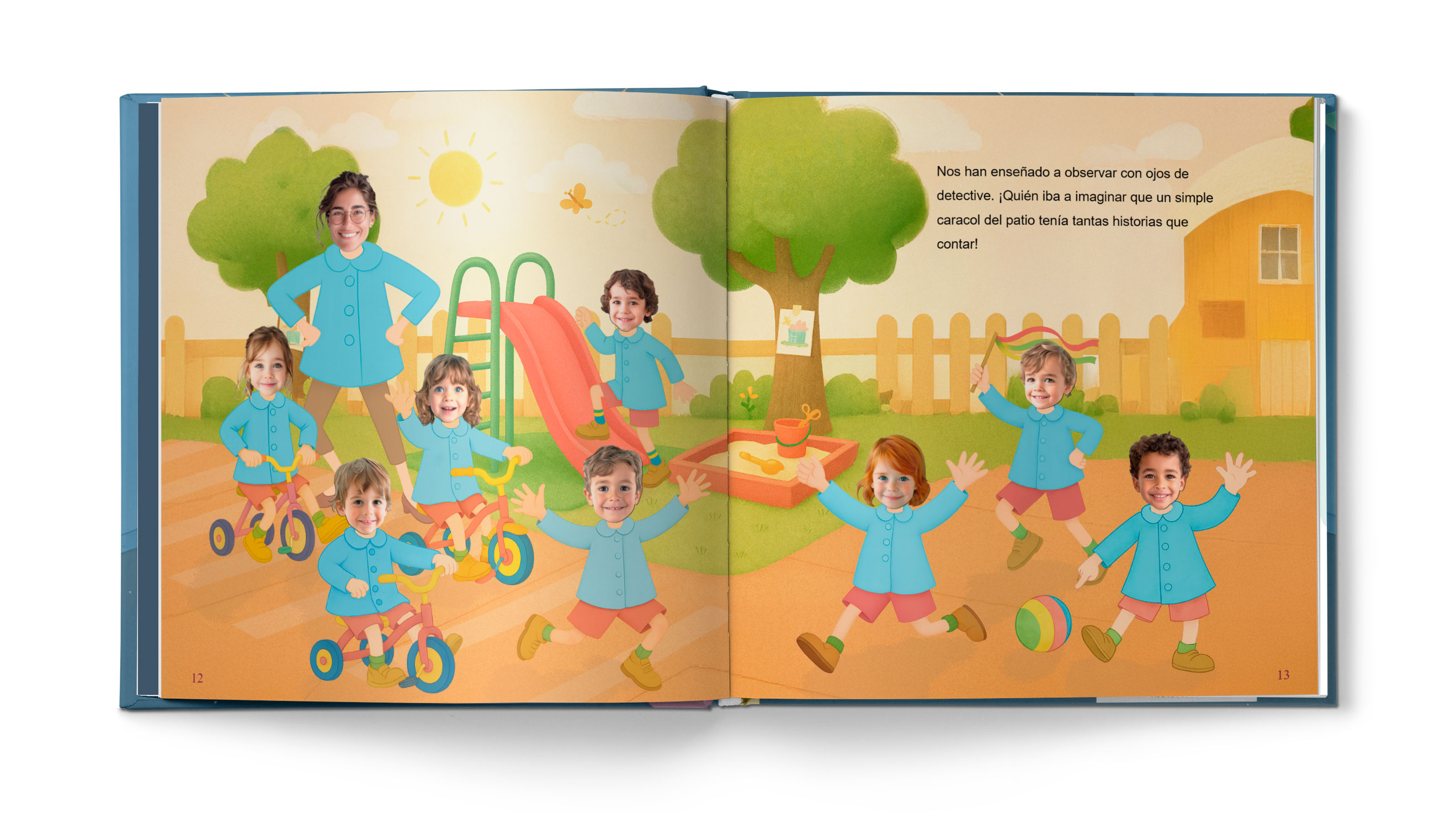 Cuento Un mundo divertido (2 profes) - Ejemplo 7