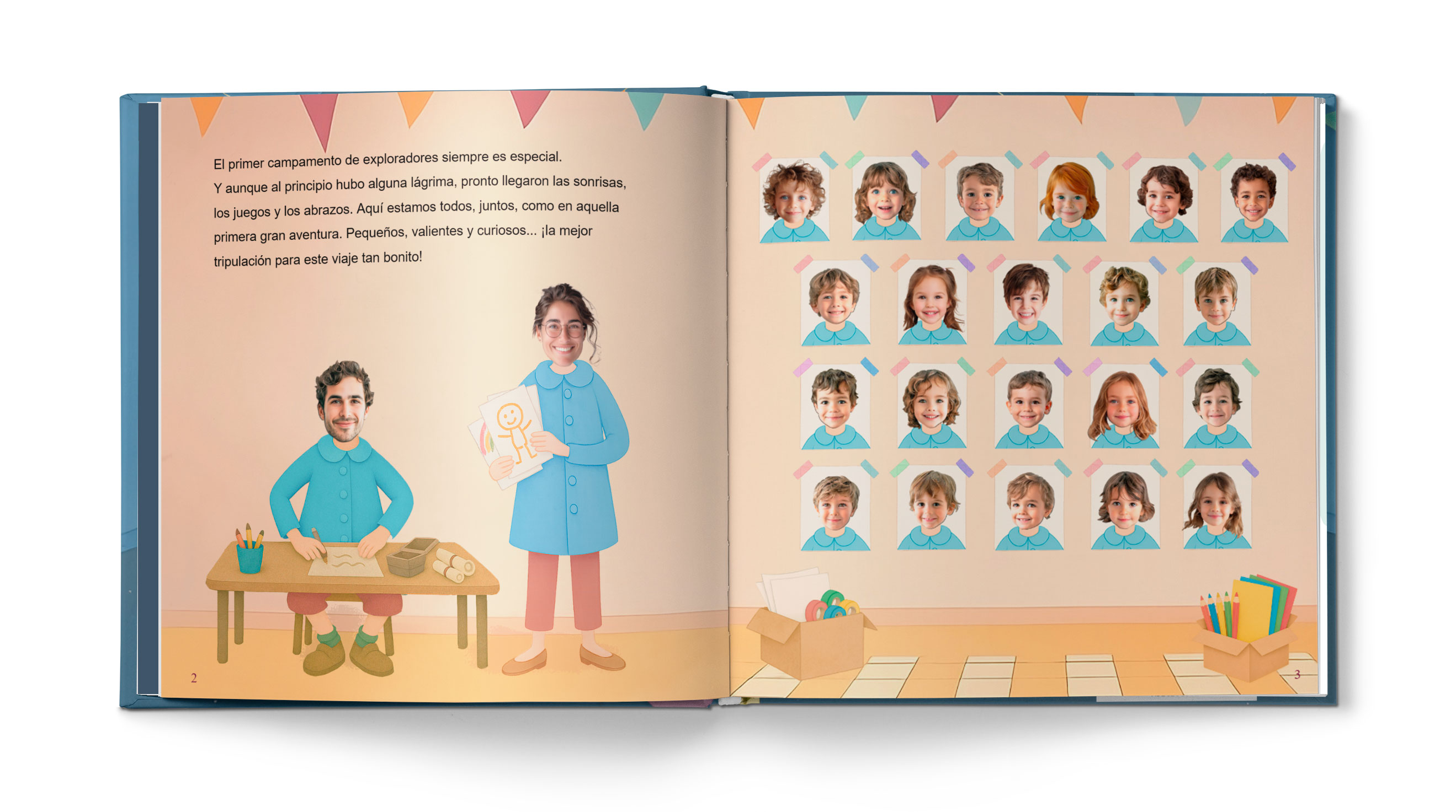 Cuento Un mundo divertido (2 profes) - Ejemplo 2