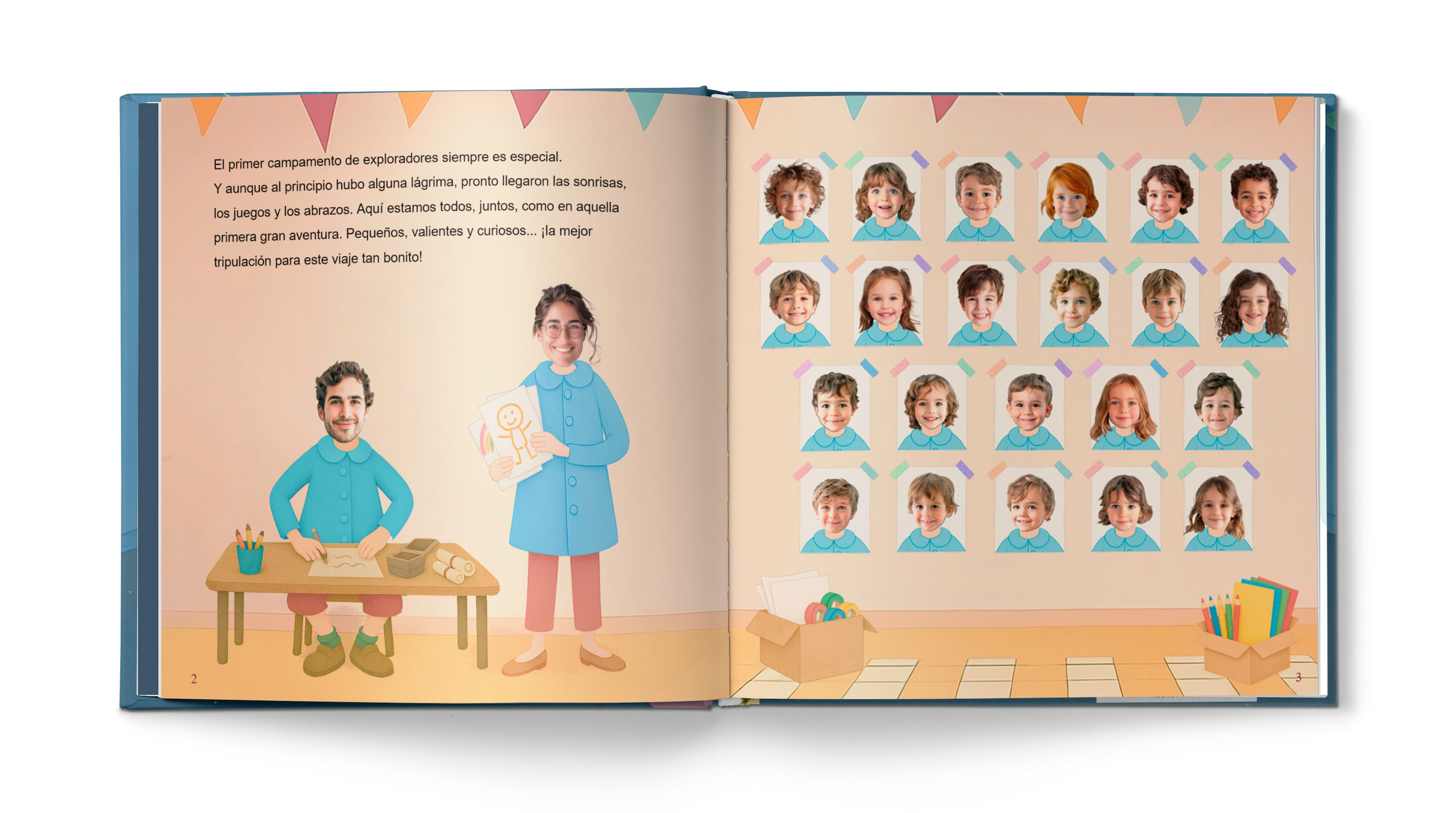 Cuento Un mundo divertido (2 profes) - Ejemplo 2