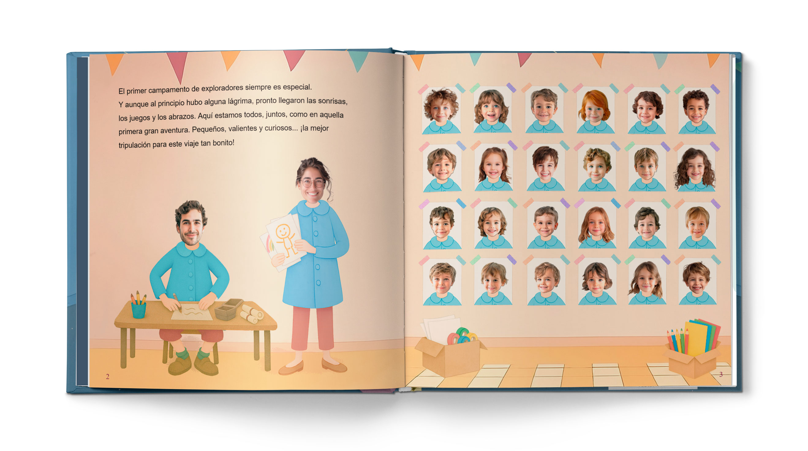 Cuento Un mundo divertido (2 profes) - Ejemplo 2