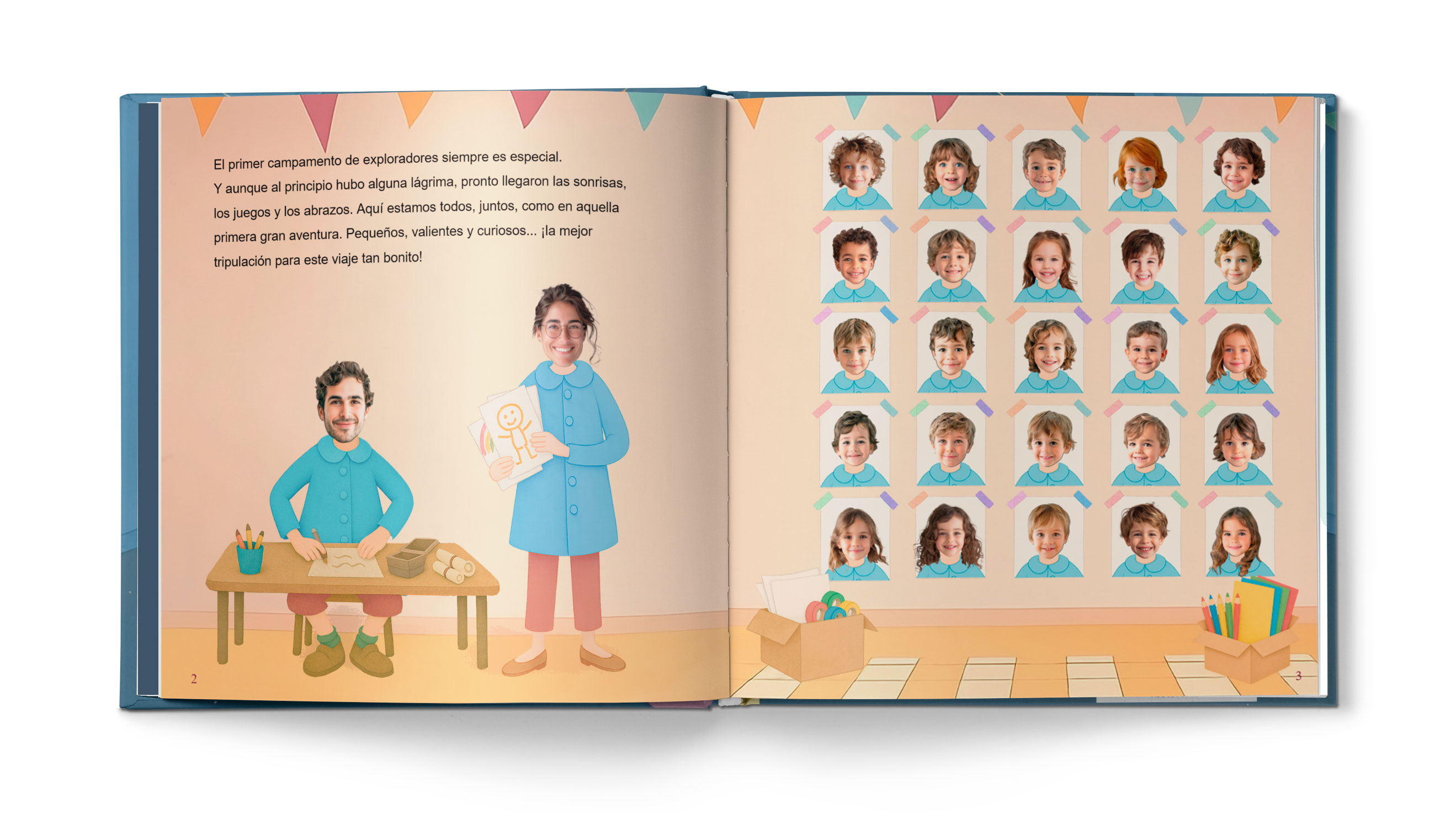 Cuento Un mundo divertido (2 profes) - Ejemplo 2