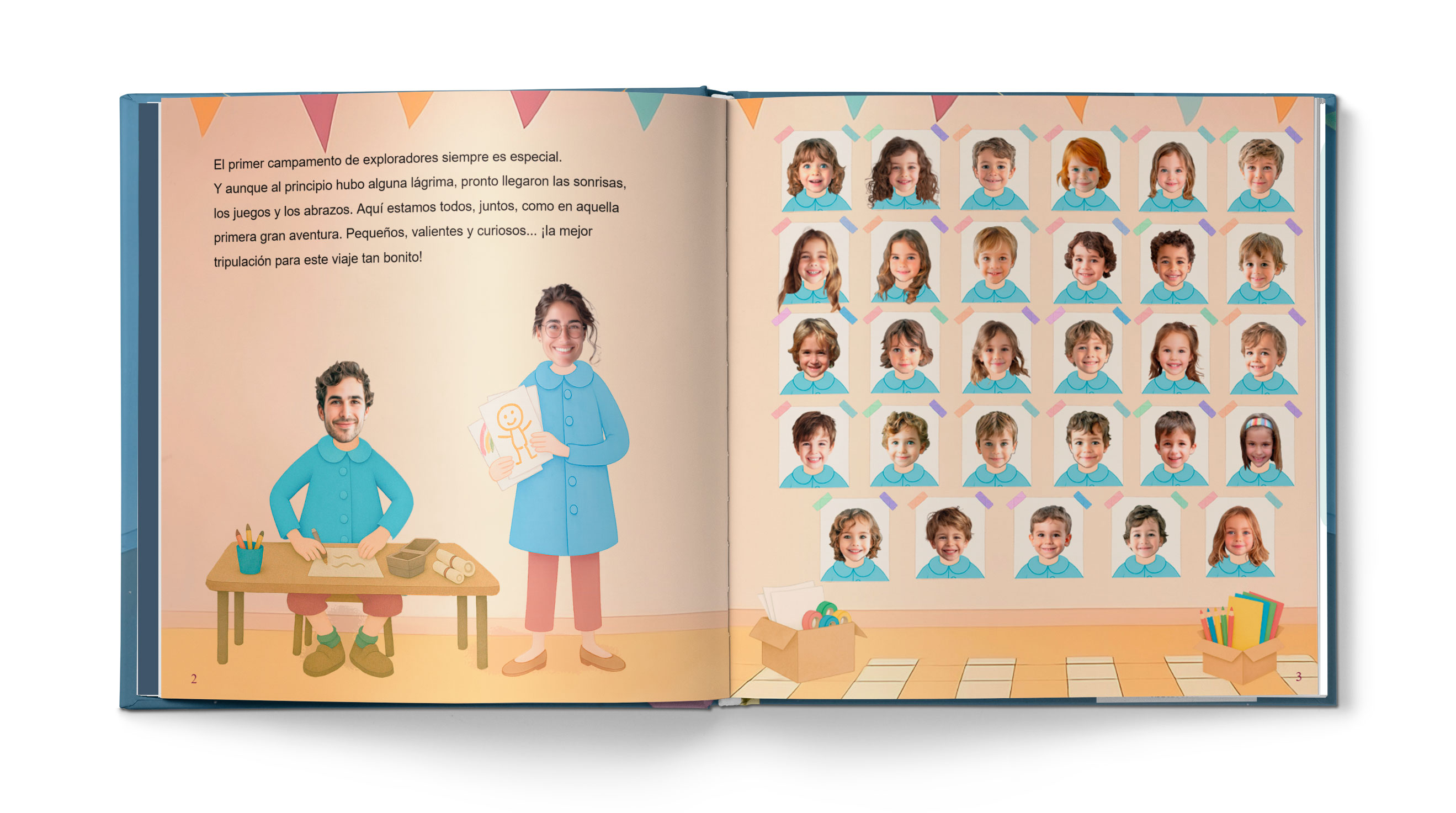 Cuento Un mundo divertido (2 profes) - Ejemplo 2