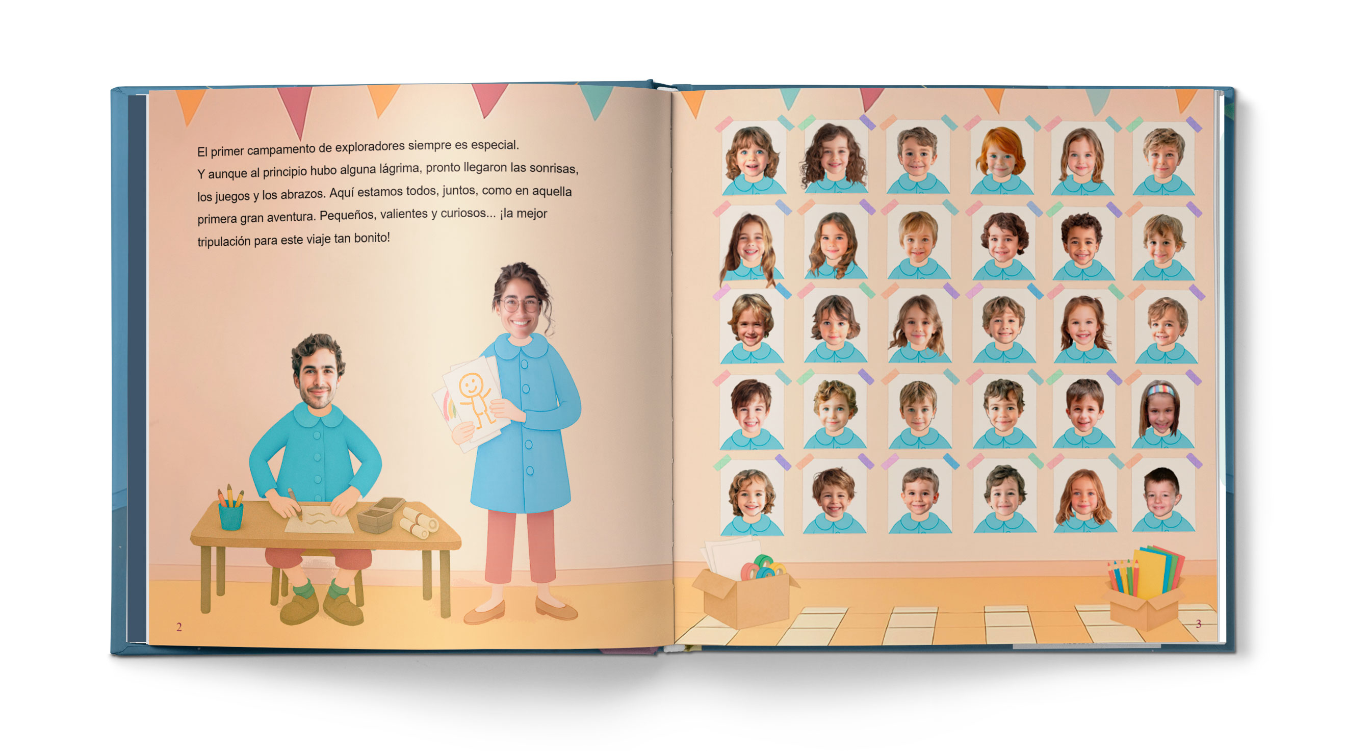 Cuento Un mundo divertido (2 profes) - Ejemplo 2