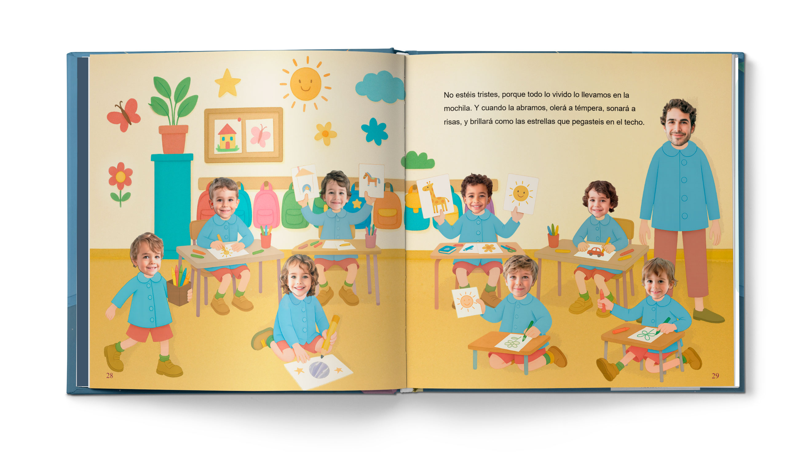 Cuento Un mundo divertido (2 profes) - Ejemplo 15