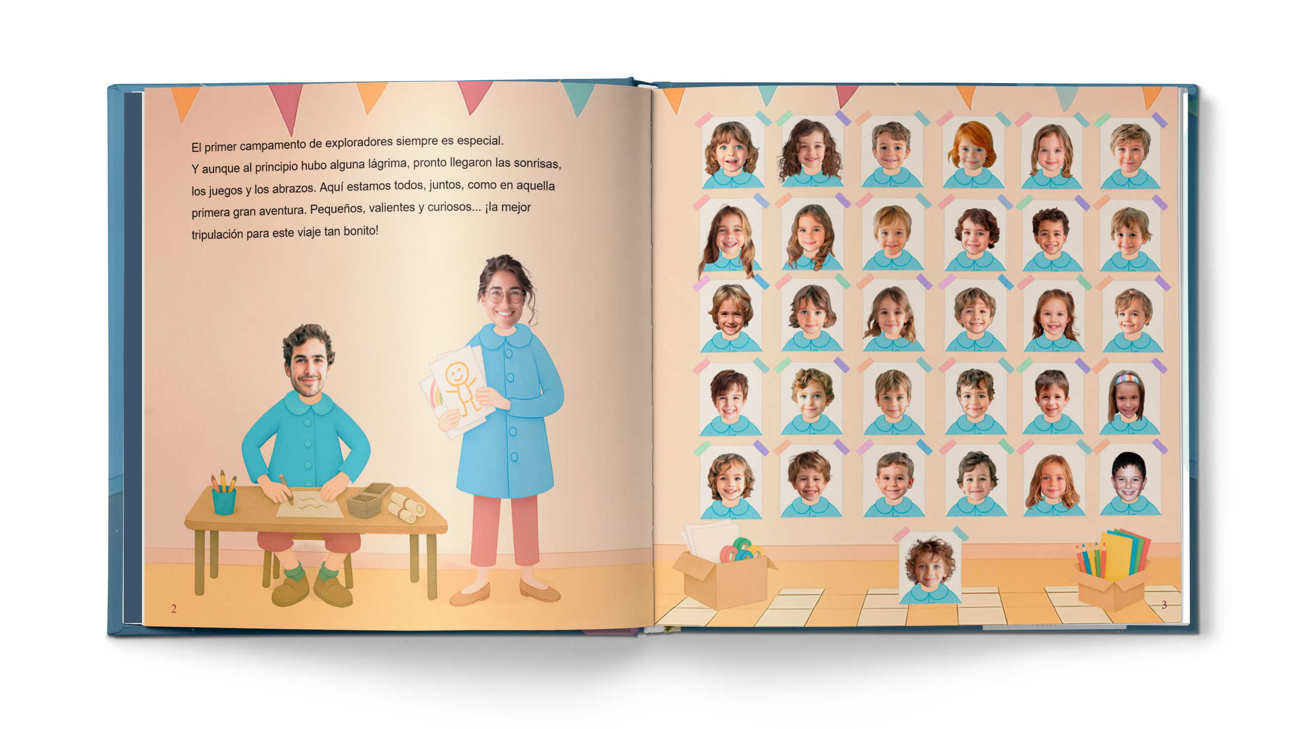 Cuento Un mundo divertido (2 profes) - Ejemplo 2