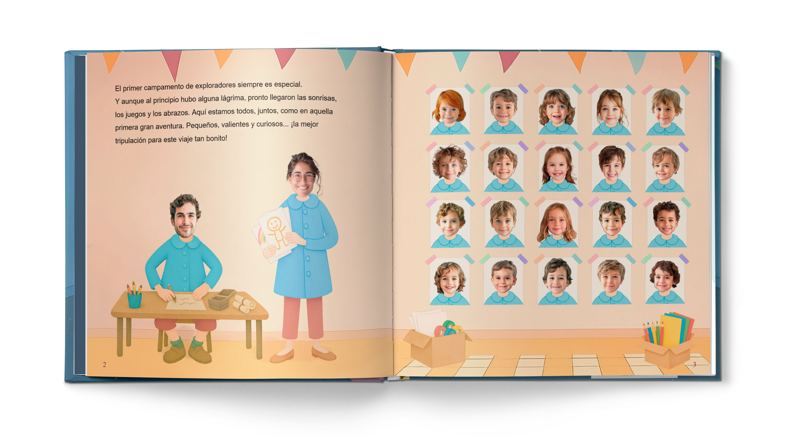 Cuento Un mundo divertido (2 profes) - Ejemplo 2