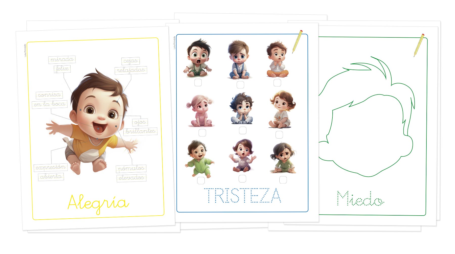 Cuento Pack Fichas emociones - Ejemplo 1