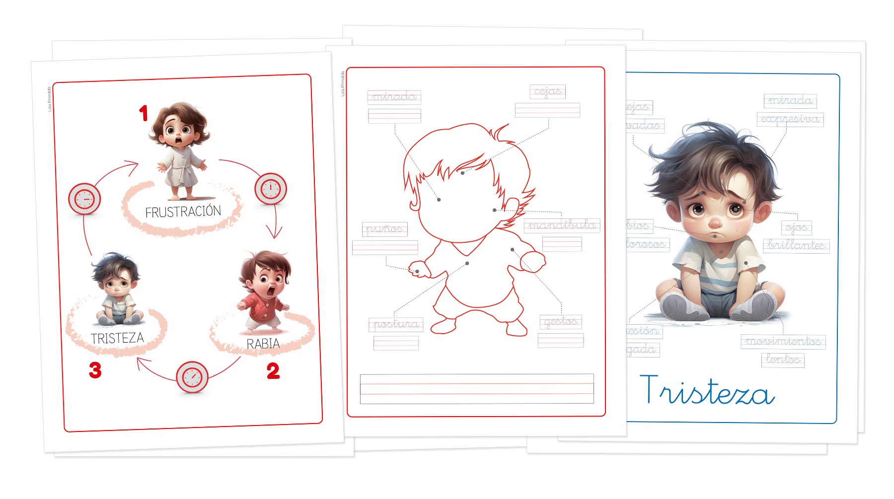 Cuento Pack Fichas emociones - Ejemplo 4