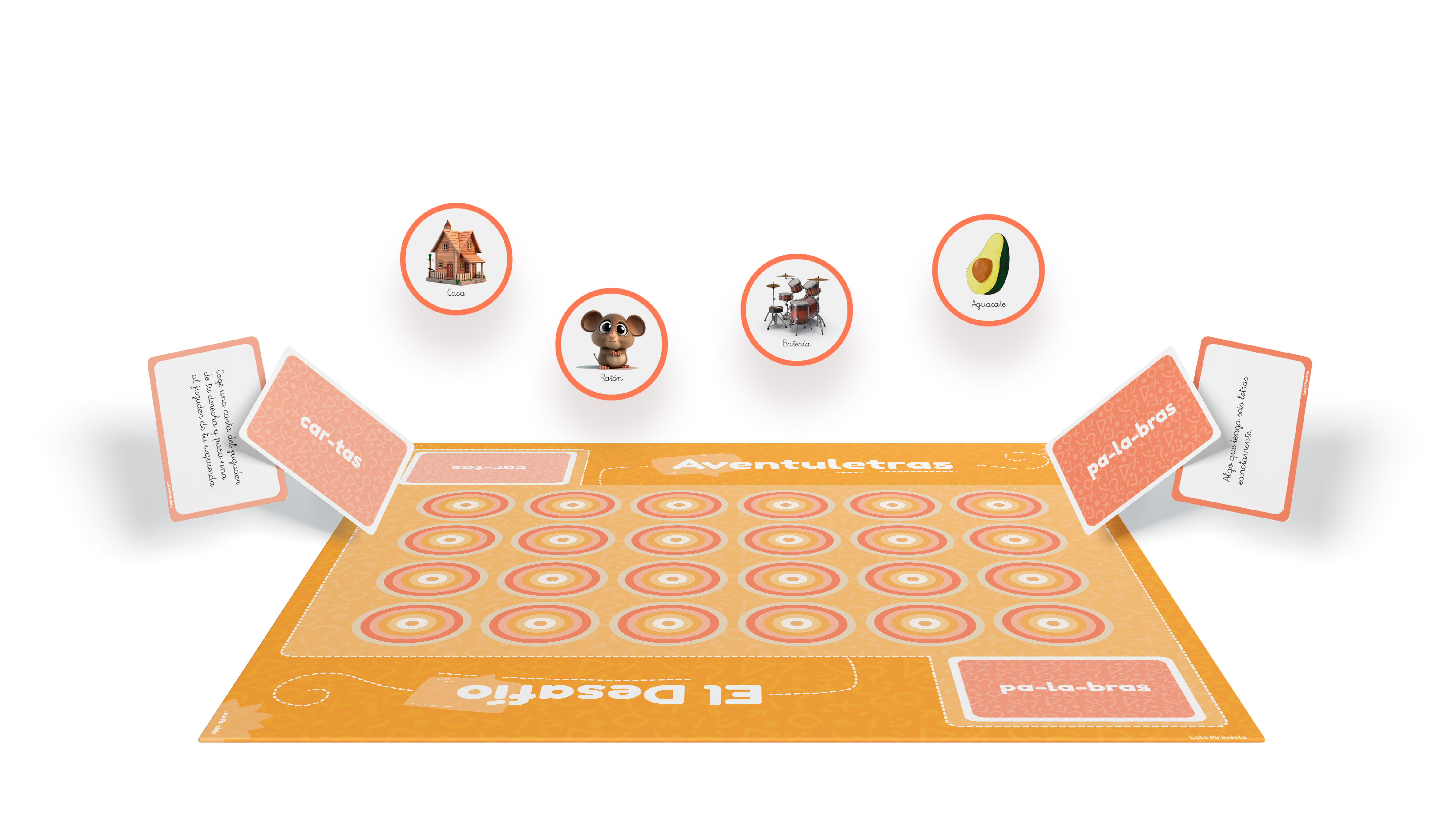 Cuento Aventuletras. El Desafío - Juego de mesa - Ejemplo 1