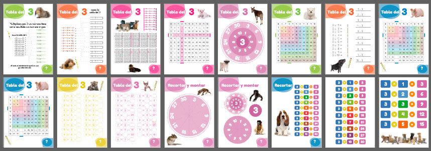 Cuento Pack Tablas multiplicar 1 al 5 - Ejemplo 3