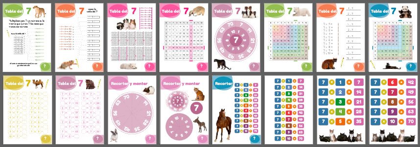 Cuento Pack Tablas multiplicar 6 al 10 - Ejemplo 2