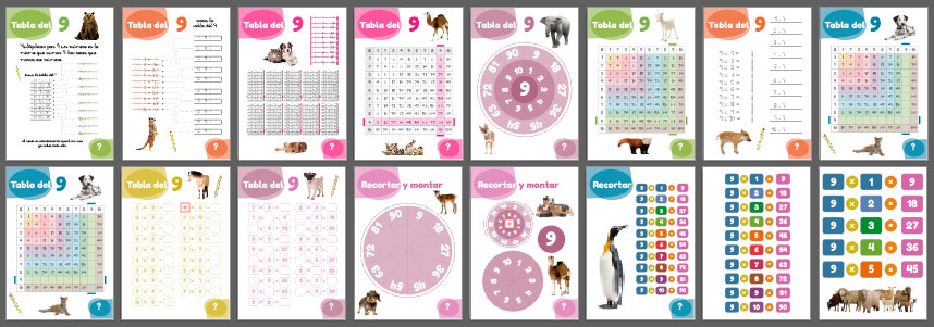 Cuento Pack Tablas multiplicar 6 al 10 - Ejemplo 4