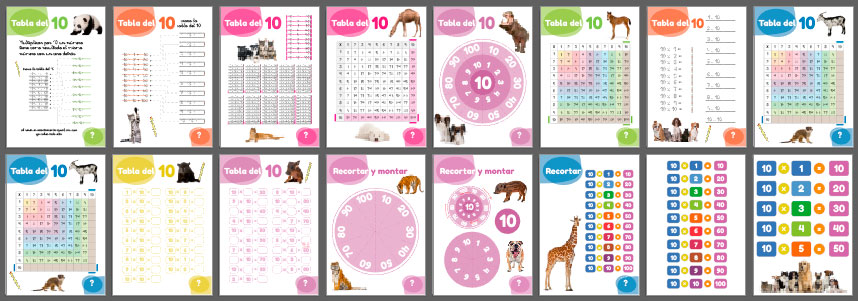 Cuento Pack Tablas multiplicar 6 al 10 - Ejemplo 5